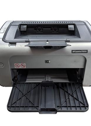 HP LaserJet P1006 принтер лазерный ч/б монохромний безчіповий