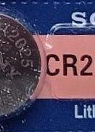 Батарейка литиевая Sony CR2025 3В
