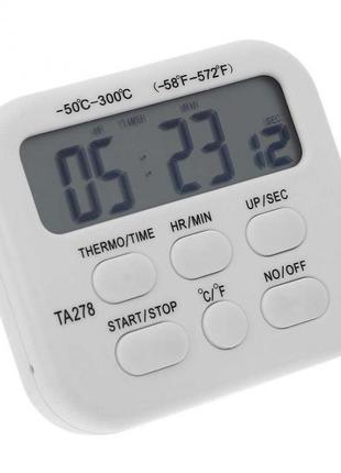 Цифровой термометр ТА278 для духовки (печи) с выносным датчико...