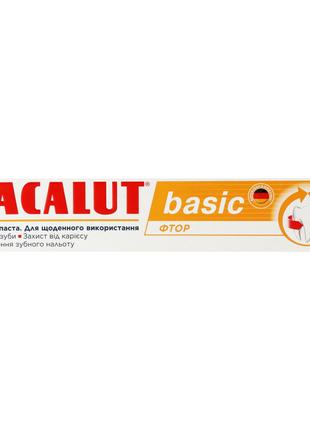 Зубная паста Lacalut Basic Фтор 75 мл (4016369693131)