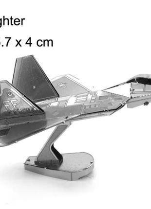 Конструктор 3d, металевий літак F15