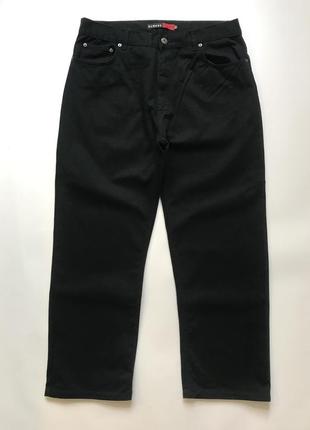 Широкие джинсы george черного цвета, размер l-xl