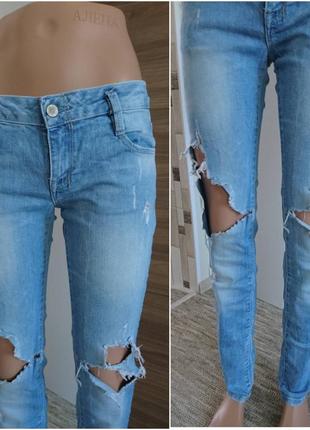 Женские джинсы zara размер 38