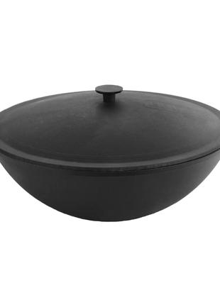 Сковорода чугунная Brizoll WOK W36-1 8 л 36 см