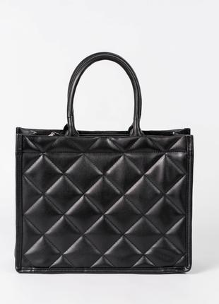 Женская сумка черная сумка тоут стеганая сумка классическая сумка
