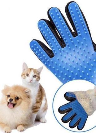 Перчатки для чистки животных ax-123 pet gloves