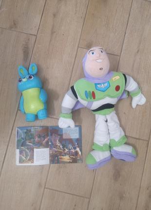 Набір іграшок toy story disney - баз лайтер, зайчик та книга