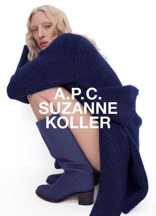 Collaboration | шерстяной свитер a.p.c. × suzanne koller оригинал