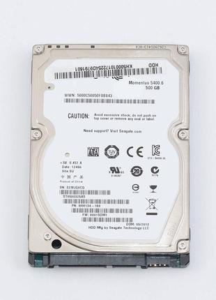 Жорсткий диск HDD Seagate 500GB 5400rpm 8Mb 2.5" SATA II ST950...