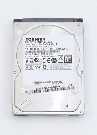 Жесткий диск HDD Toshiba 500GB 5400rpm 8Mb 2.5" SATA II MQ01AB...