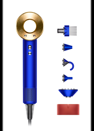 Фен Dyson HD07 Supersonic 23.75K Blue/Gold