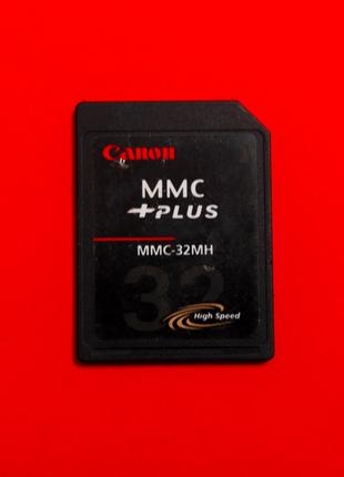 Карта памяти MMC Plus ПРОВЕРЕННАЯ Multimedia card 32 MB Canon