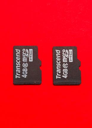 Карта памяти microSD 4 GB 6 class
