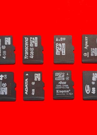 Карта памяти microSD 4 GB 4 class