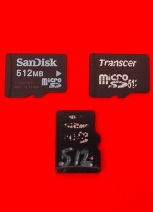 Карта памяти microSD 512 MB Nokia