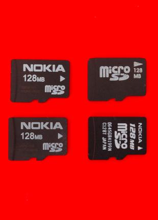 Карта памяти microSD 128 MB Nokia