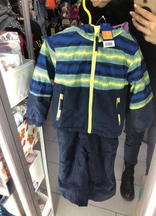 Термокостюм 104р, детский лыжный костюм, зимний комбинезон 98-...
