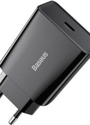 Мережевий зарядний пристрій Baseus Speed Mini Quick Charger 1C...