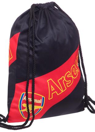 Рюкзак-мішок спортивний ARSENAL червоно-чорний