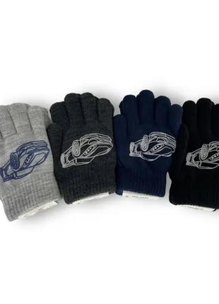 Теплые зимние перчатки перчатки для парней 3-5 лет