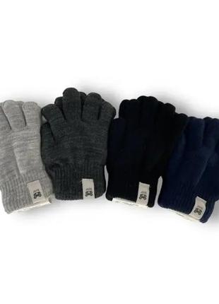 Теплые зимние перчатки перчатки для парней 2-3 лет и 3-5роков....