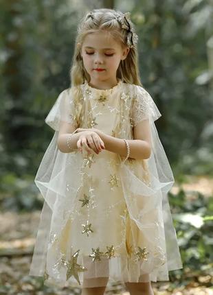 Нарядное детское платье, 4-5 лет, новое