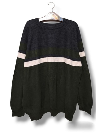 Чоловічий джемпер кофта светр великий розмір батал