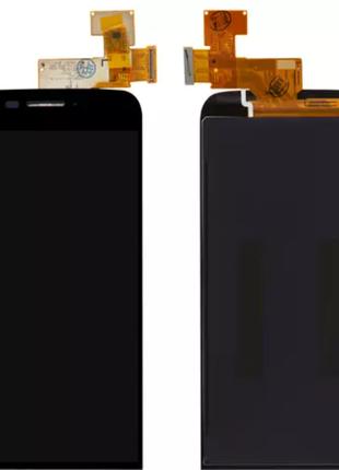 Дисплей LG G5 Black с рамкой, экран для смартфона LG G5 черный