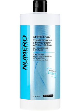 Шампунь Brelil Numero для кучерявого волосся з оливковою олією 1.