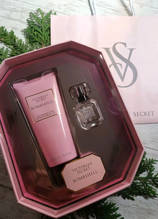 Подарочный набор victoria’s secret bombshell mini fragrance duo