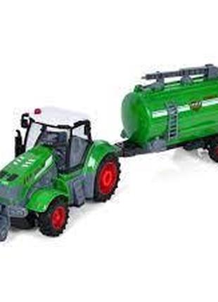 Трактор на радіокеруванні Limo Toy акумулятор; USB зарядна; св...