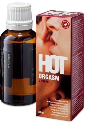 Капли возбуждающие женские Hot Orgasm 30 ml