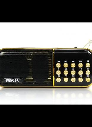 Радиоприёмник с FM MicroSD BKK B851 радио на аккумуляторе 1865...