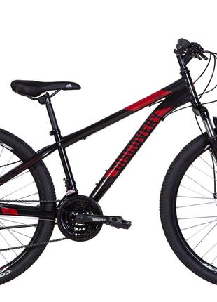 Велосипед 26" Discovery RIDER AM DD 2022 (чорно-червоний (м)