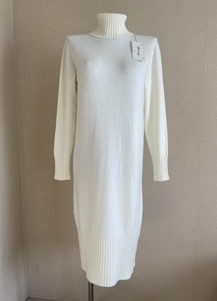 Стильное,уютное,базовое теплое платье-свитер,с кашемиром