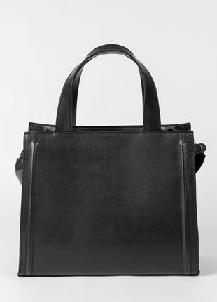 Женская сумка черная сумка тоут сумка классическая сумка базовая