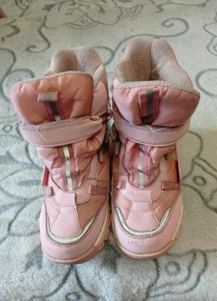 Зимові черевики чобітки ботинки сапоги сапожки для дівчинки