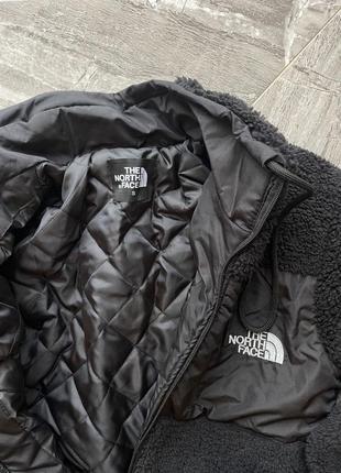 Плюшева тепла the north face куртка