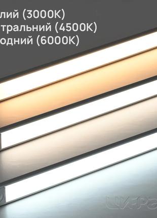 Led лампа з датчиком руху та акумулятором "SUPER SLIM" 30см