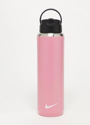 Пляшка nike recharge  24oz straw bottle in pink