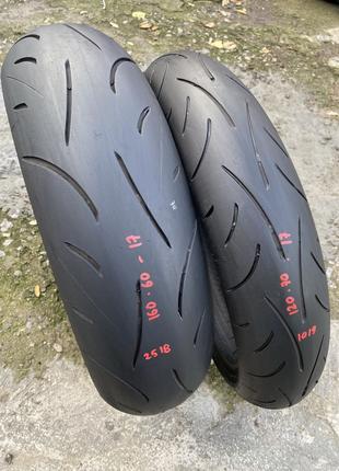 Моторезина  мотогума шини з Німеччини Dunlop 160/60-17 120/70-17