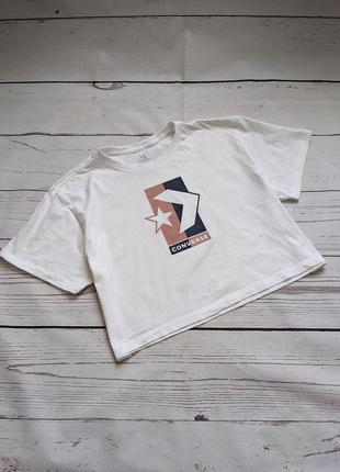 Белоснежная футболка от converse