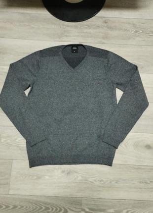 Burton menswear london серый пуловер свитер мужской джемпер