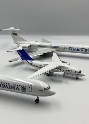 Набор моделей самолетов Ilyushin IL-62M + Ан-148 Украина