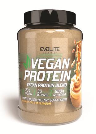 Протеин Evolite Nutrition Vegan Protein, 900 грамм Арахисовая ...