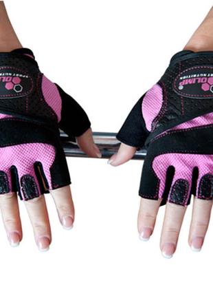 Перчатки для фитнеса Olimp Hardcore Fitness Star, Pink L