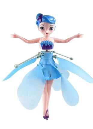 Летающая кукла фея Flying Fairy | Игрушка для девочек с датчик...