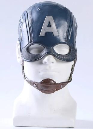 Латексная маска Капитан Америка Avenger