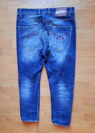Джинсы tommy hilfiger jeans укороченые штаны брюки 501 прямые мом
