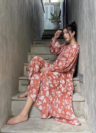 Пляжное платье накидка кимоно